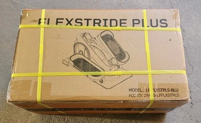 Blue Under Desk Elliptical Lifepro Fitness Flex Stride Plus  LP-FLXSTPLS-BLU NEW - Image 1 of 4