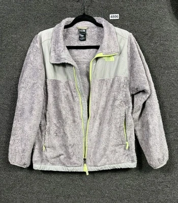 The North Face Fleece Jacket Youth Girls Size XL (18) Gray Full Zip Super Soft - Image 1 of 4