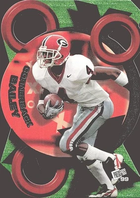 1999 Press Pass #XO3 Champ Bailey X's and O's - Image 1 of 2