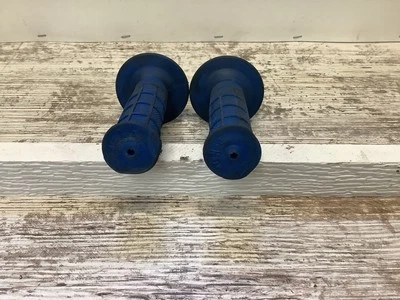 Old School DeGrip Bmx Handgrips Blue 80’s 90’s - Image 1 of 4