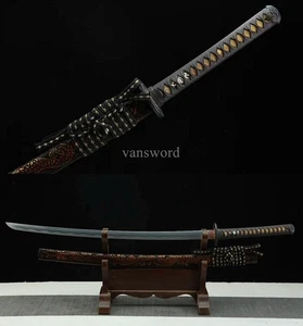 Hand Polishing Chinese Tamahagane Katana Japanese Samurai Sword battle ready - Picture 1 of 11