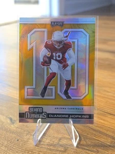 2020 Panini Playoff - Behind the Numbers DeAndre Hopkins #BTN-19 Gold Prizm /10 - Picture 1 of 3