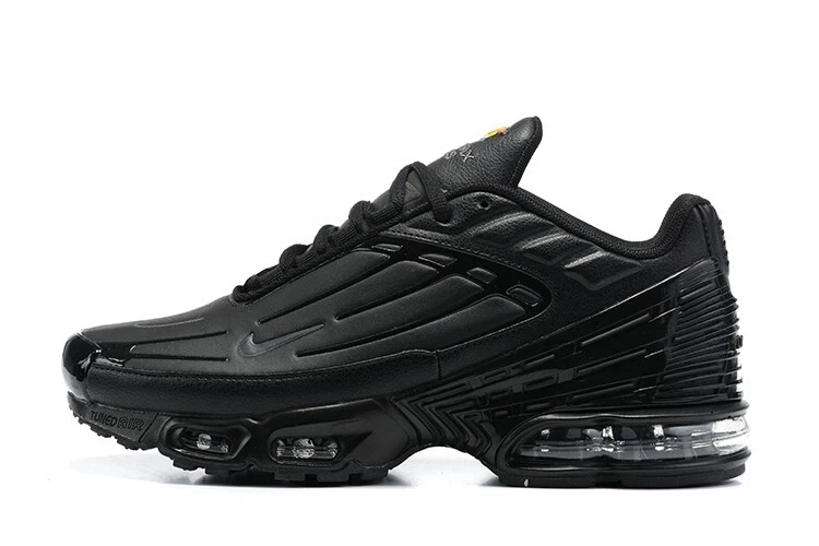 Nike Air Max Plus 3 Leather Triple Black for Sale | Authenticity