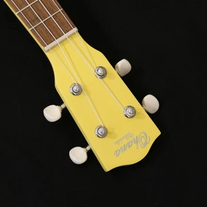 Ohana Ukuleles SK-10 YL Soprano Ukulele Mahogany Matte Yellow Soprano Ukulele - Picture 1 of 11