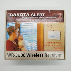 DAKOTA ALERT WR-3000 Ricevitore wireless da utilizzare con trasmettitore WMT WPT WHT 3000 - Foto 1 di 5