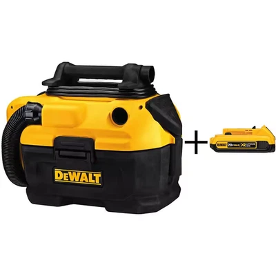 2 Gal. MAX Cordless/Corded Wet/Dry Vacuum and (1) 20V MAX Compact Lithium-Ion 2. - Image 1 of 4