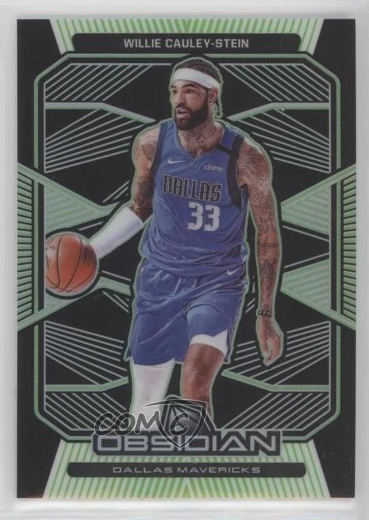 2019-20 Panini Obsidian Electric Etch Green /25 Willie Cauley-Stein #43 - Image 1 of 2