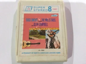 Buck Owens Meets The Willis Bros. mit Glen Campbell - 8-Spur-Band SELTEN - Bild 1 von 4