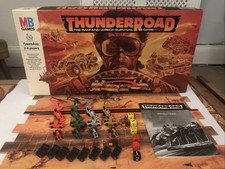 Thunder Road Board Game *COMPLETE* Rare! Vintage 1986 MB Games. Thunderroad