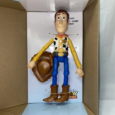 Disney Toy Story Woody with Cowboy Hat Figure 25th Anniversary Pixar - Image 1 of 4