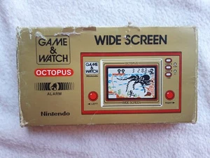Nintendo Game & Watch Octopus OC-22 BOXED COMPLETE MANUAL 1980's RARE RETRO - Picture 1 of 6