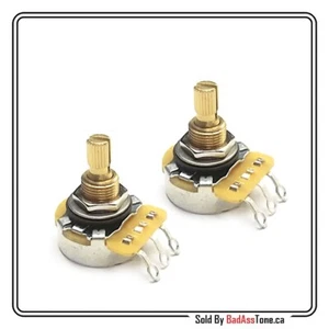 Serie CTS 500K 450G - Cónico de audio de eje corto - Ollas profesionales para guitarra y bajo (cantidad 2) - Imagen 1 de 1