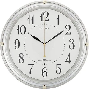 RHYTHM Citizen wall clock radio clock analog M516 crystal 8MY516018 New - Picture 1 of 8