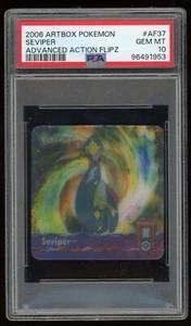 2006 Artbox Pokemon Seviper #AF37 Advanced Action Flipz Lenticular PSA 10 - Picture 1 of 2