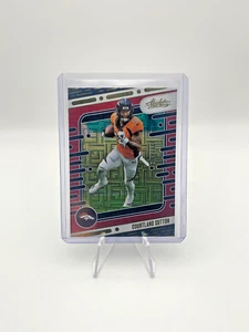 Courtland Sutton RED SQUARES #/499 2024 Panini Absolute Football (No.30) - Picture 1 of 1