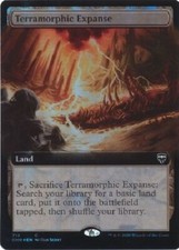 MTG *Terramorphic Expanse Extended Art Foil X1* (NM) Commander Legends Magic