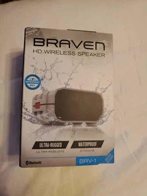 Braven BRV-1 Bluetooth Impermeable Resistente Altavoz Inalámbrico Negro ¡Envío Gratis!  Foto 1 de 2