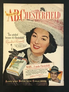1948 Chesterfield Ad - Picture 1 of 1