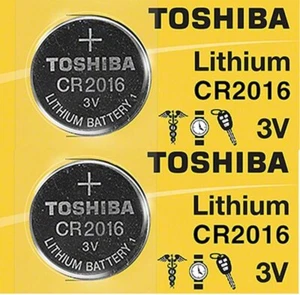 2Pk CR2016 TOSHIBA Battery for Casio G Shock Watch DW-5000 5600 6900 6901 9052 - Picture 1 of 2