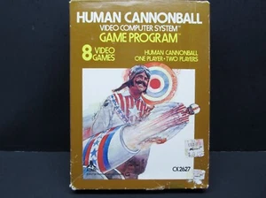 Human Cannonball, CX2027, Atari 2600, Atari 1978, CIB, getestet - Bild 1 von 9