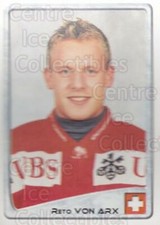 2000-01 Swiss Panini Stickers Inserts #P24 Reto Von Arx