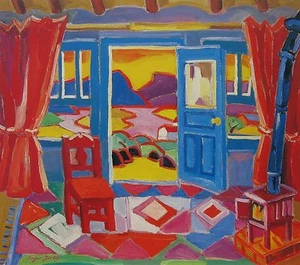 INGER JIRBY, ""Unknown I", póster de edición abierta, 12,25""h x 13,75""w Tamaño de imagen - Imagen 1 de 1