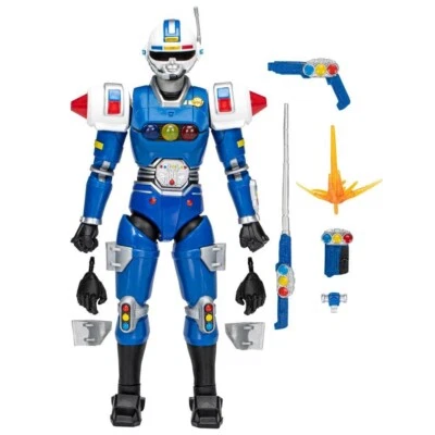 Hasbro Power Rangers Lightning Collection Turbo Blue Senturion 6" Action Figure Foto 1 de 4