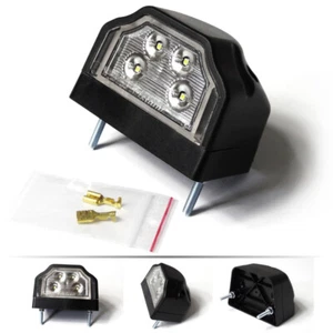 1x LED Kennzeichenleuchte 12V 24V LKW Nummerschildleuchte Kennzeichenbeleuchtung - Bild 1 von 2
