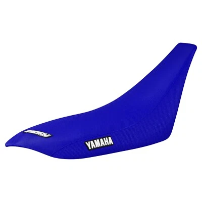 Cubierta de asiento con pinza Yamaha YFZ 450 2004-2013 todo AZUL logotipo estándar #200 Foto 1 de 4
