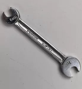 CLASSIC DURO INDESTRO USA 6MM X 7MM OPEN END METRIC WRENCH 40607A HAND TOOL - Picture 1 of 2
