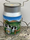 Vintage CHUPA CHUPS Milk Cow Tin Can 2nd Edition Collectible Ice Cream Lollipops