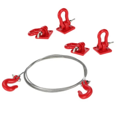 RC Abschlepp Abschlepp seil für SCX10 CC01 RC4WD D110 TF2 RC Autoteile - Bild 1 von 4