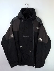 VTG THE NORTH FACE Men's Sz XL APOGEE STEEP TECH Brown Black Jacket 1990s - Picture 1 of 13