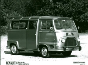 Altes Pressefoto Estafette Renault Werk Billancourt  - Bild 1 von 1