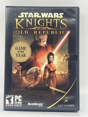 Star Wars : Knights of the Old Republic PC Game 4 Disc + Manual & Box - Used - Image 1 of 2