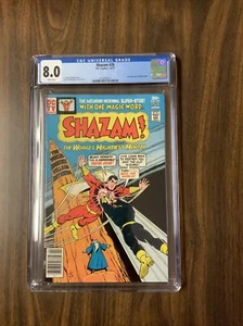 Shazam #28 CGC 8.0 1977 1st DC BLACK ADAM 2nd Overall The Rock Black Adam Movie - Picture 1 of 11