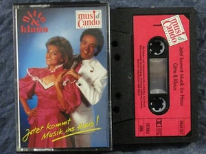 GITTE & KLAUS Jetzt kommt Musik ins Haus / MC DDR 1990 DSB MUSICANDO 0460042 - Foto 1 di 1