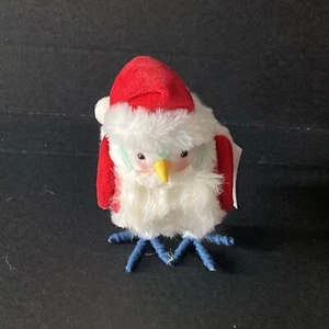 Target Wondershop 2020 Feathery Friends Stoff Klaus Vogel Santa Spritz Weihnachten - Bild 1 von 10