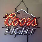 Coors Light Neon Beer Sign Bar Pub Store Party Home Display Neon Bar Signs 19x15