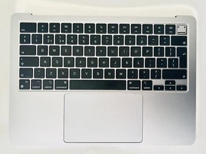 APPLE MACBOOK AIR 13  (M2, 2022) - UK TOP CASE Battery GRADE A A2681 Gray OEM - Picture 1 of 2