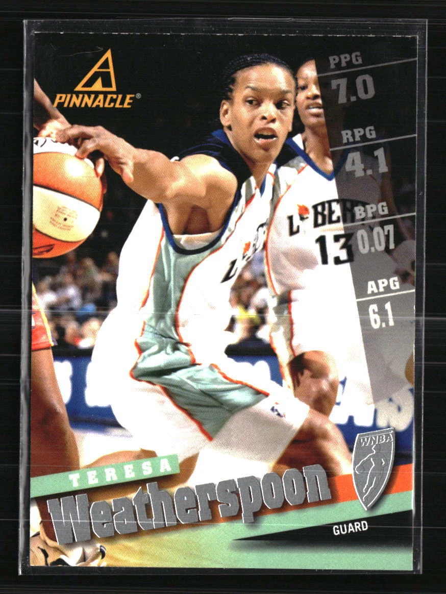 Teresa Weatherspoon 1998 Pinnacle WNBA #42  Basketball Card