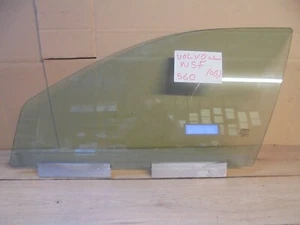 VOLVO S60 2006 NEARSIDE PASSENGER SIDE FRONT DOOR WINDOW GLASS - Picture 1 of 2