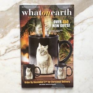 WHAT ON EARTH Catalog Winter Holiday 2018 Variety Book Gift Advertisement - Picture 1 of 3