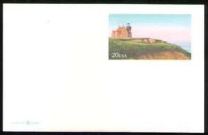 US. UX306. 20c. Block Island Leuchtturm. postfrisch. 1999 - Bild 1 von 1