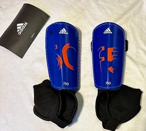 NEW Adidas f50pro Youth Shinguard With Ankle Protection POWER Blue - S - Picture 1 of 3