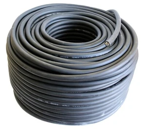 Gummileitung 3 x 1,5 mm² Verlängerungskabel Baustelle H07 RN-F 3G1,5 ECA schwarz - Bild 1 von 1