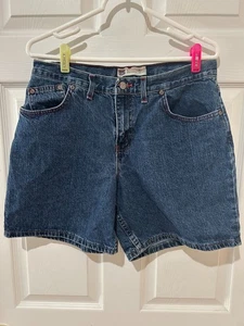Pantaloncini donna Faded Glory blu denim taglia 12 - Foto 1 di 9