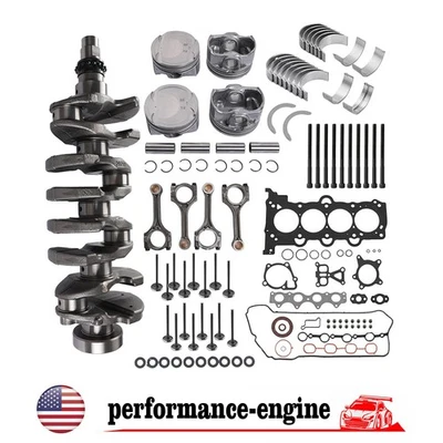 G4FJ 1.6L Turbo Engine Overhaul Rebuild Kit - Crankshaft / Rods For Hyundai KIa — 第 1/4 张图片