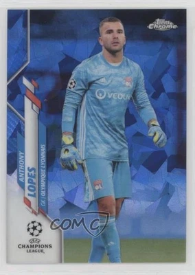 2019-20 Topps Chrome UCL Sapphire Edition Anthony Lopes #80 - Image 1 of 2