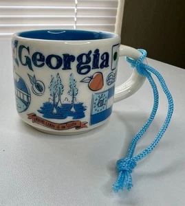 Starbucks Georgia 2oz Tasse Ornament Been There Serie EINGESTELLT Neuwertig - Bild 1 von 8